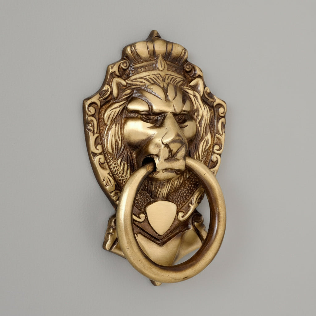 Brass Lion Head Door Knocker for Home décor/Gift Item